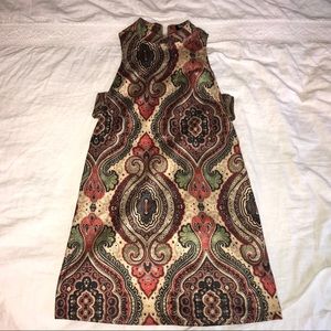 Suede Paisley Dress!